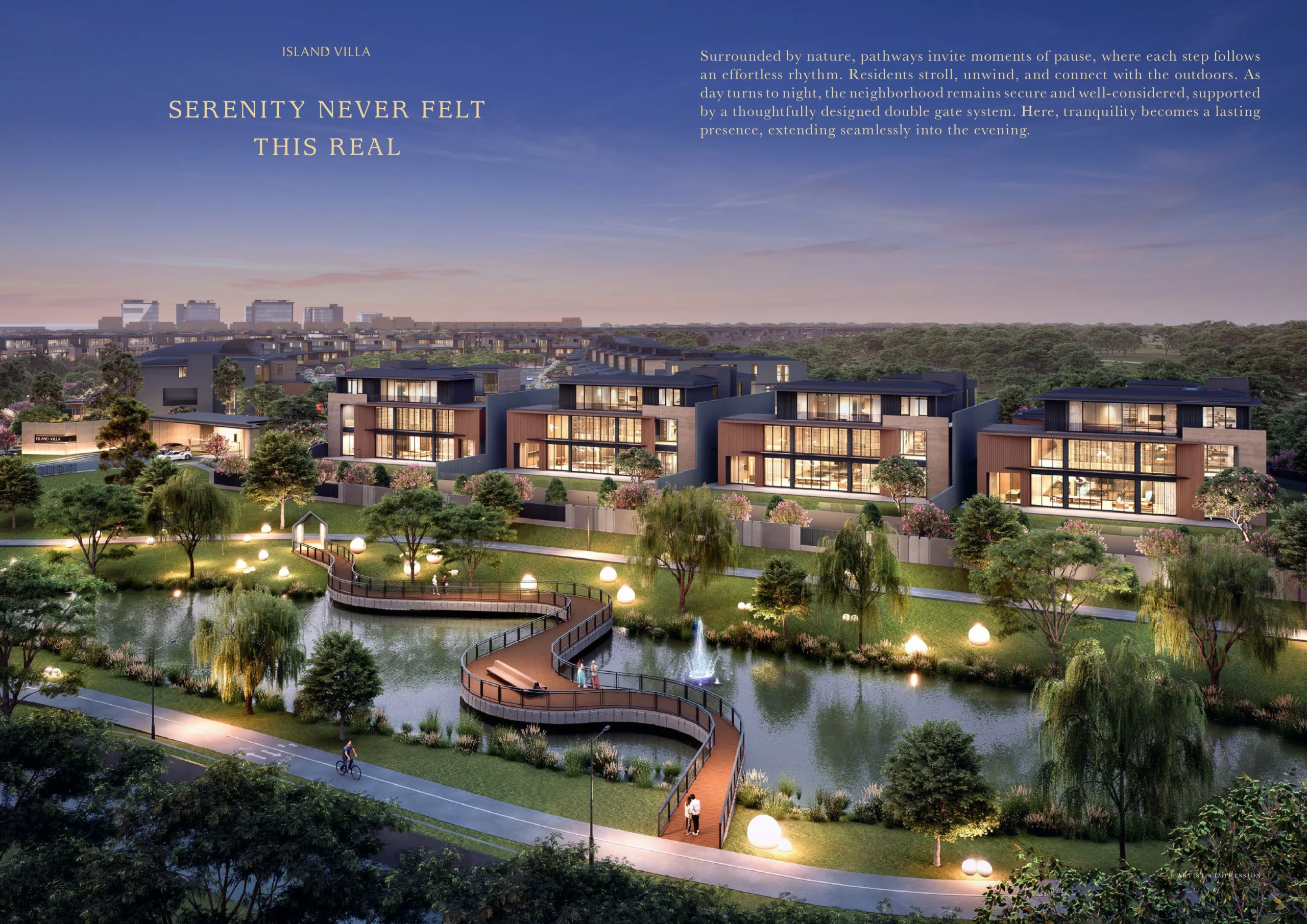 Botanic Park Island Villa NavaPark BSD