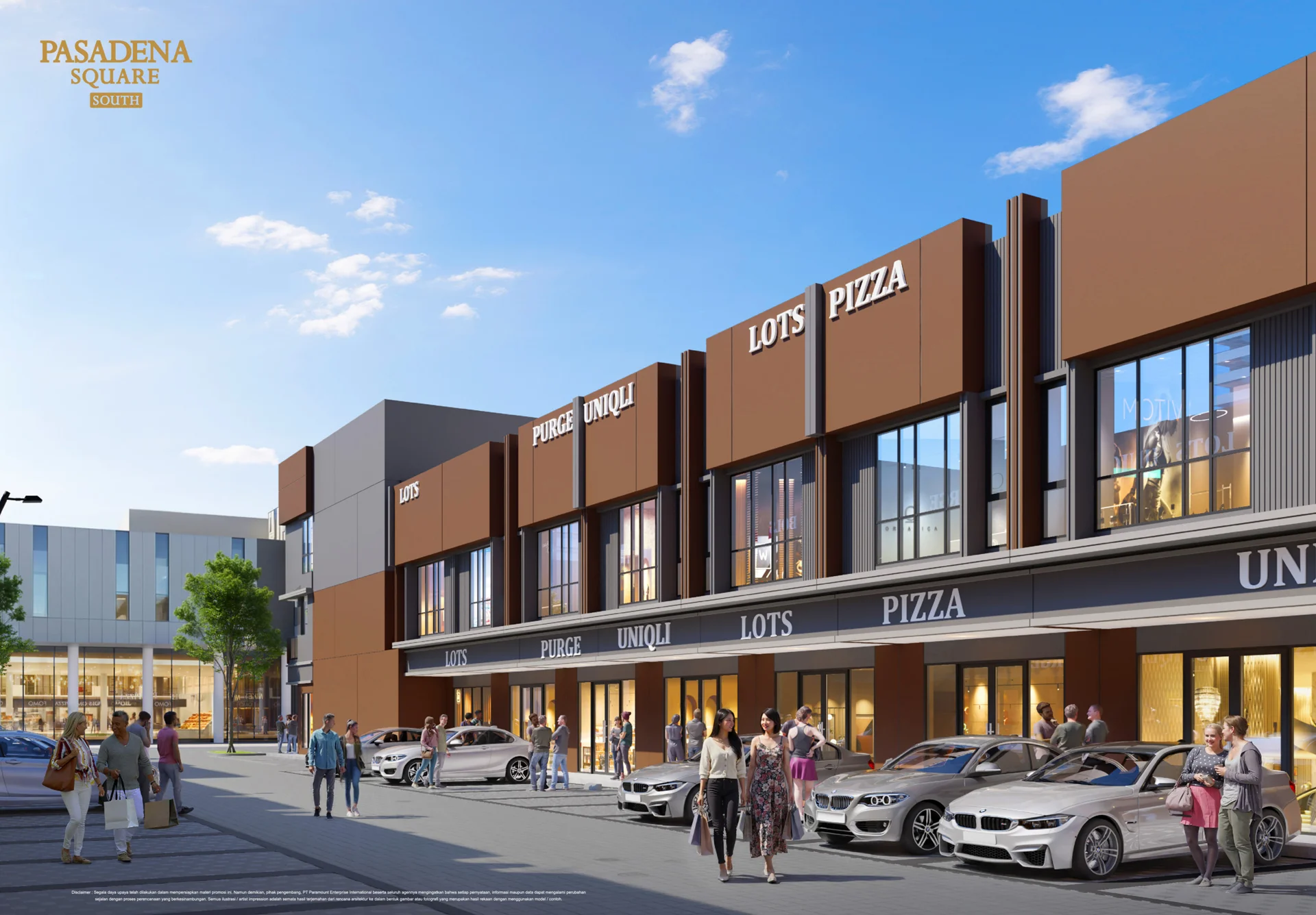 Ruko Gading Serpong Pasadena Square South
