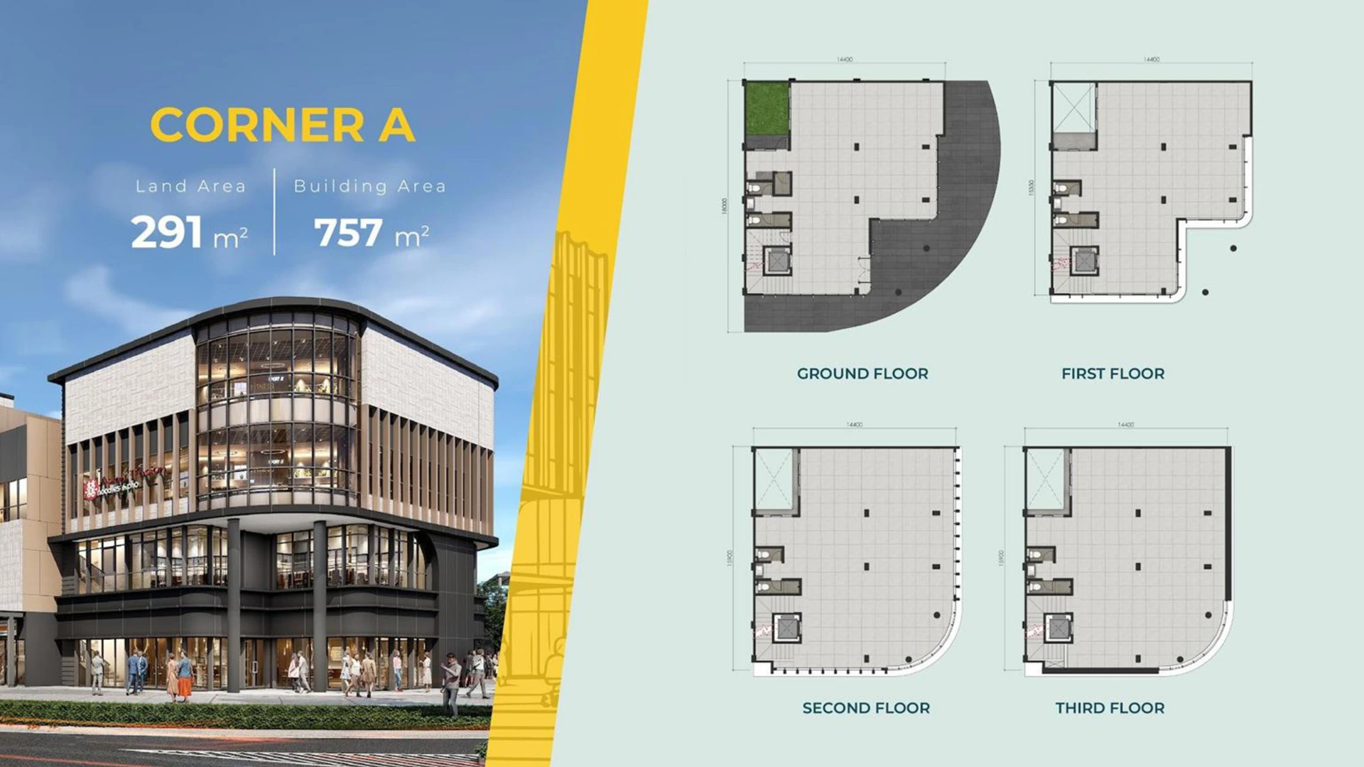 Ruko West 18 Alam Sutera Tipe Corner A
