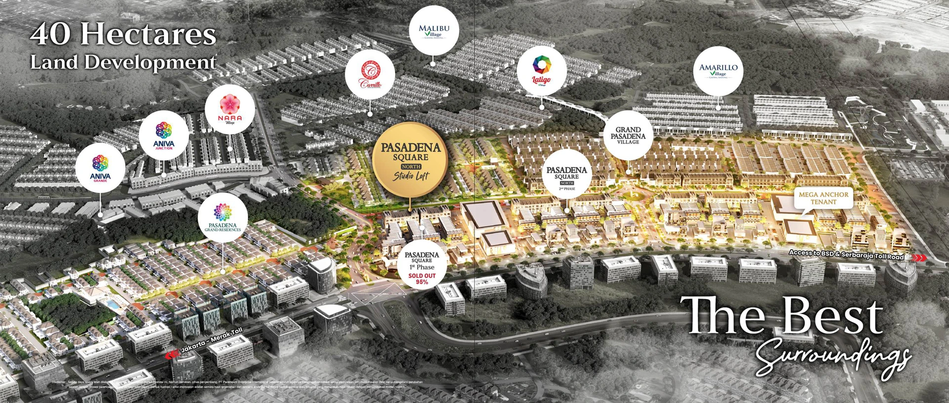 Sekitar Area Pasadena Square North Gading Serpong