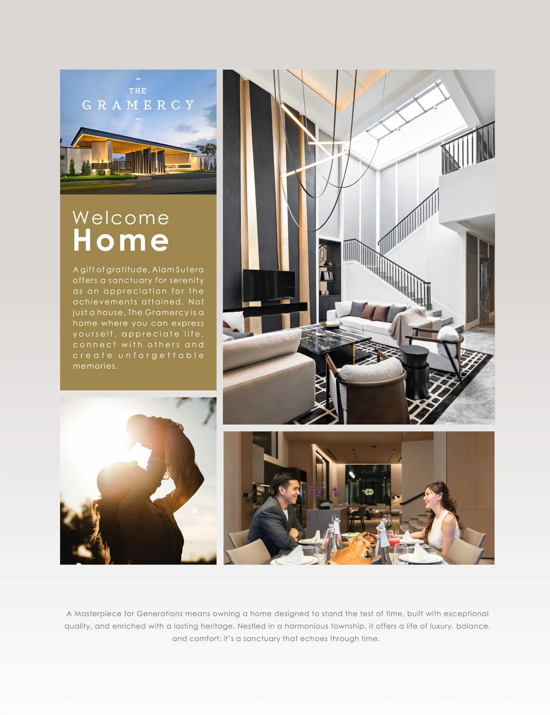 The Gramercy Alam Sutera - Rumah Mewah Bergaya Modern Classic