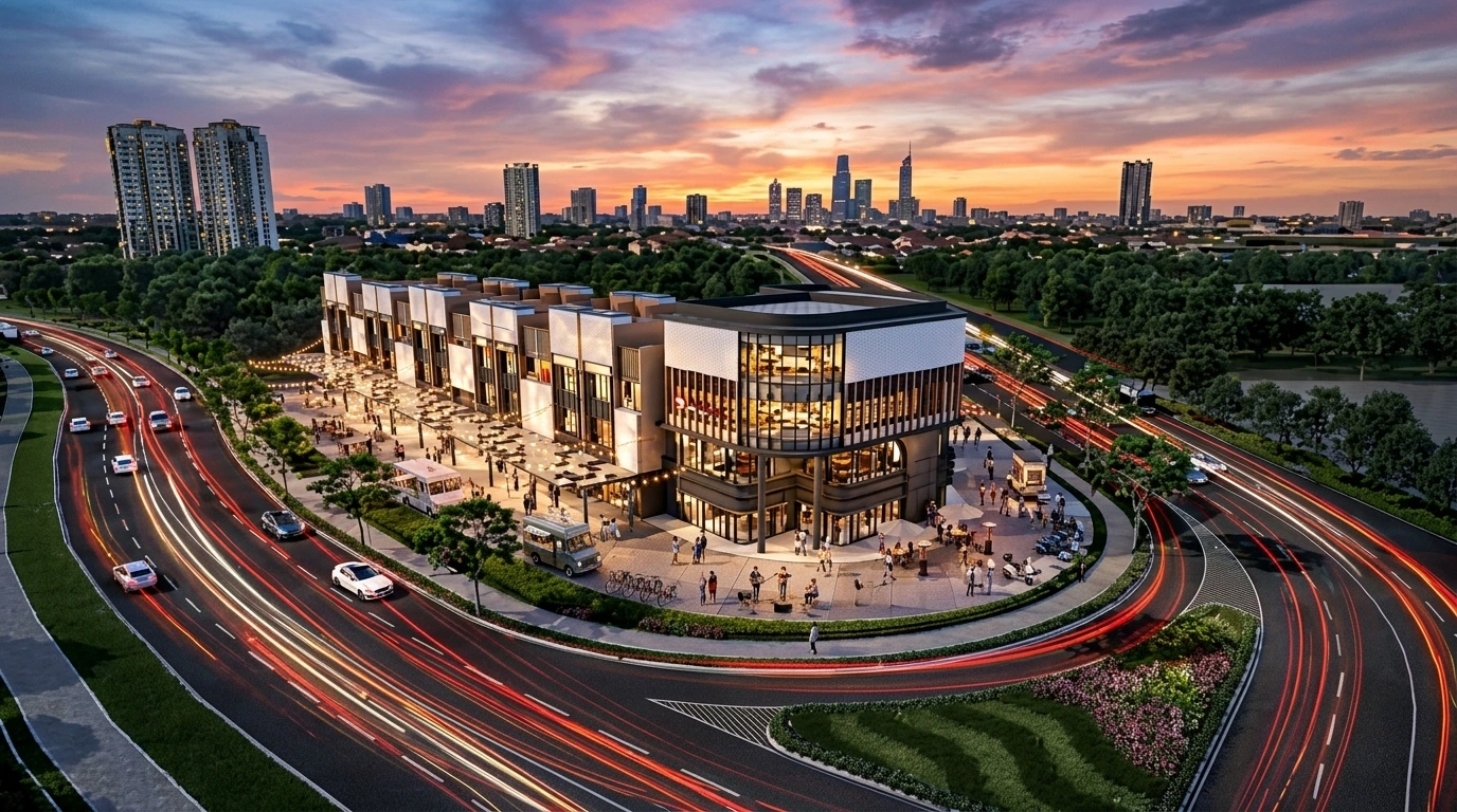 West 18 Shophouses Visual Render