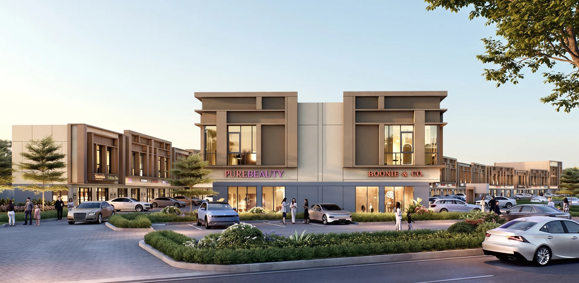 Kawasan Komersial Ruko Alunara BSD Society Hub