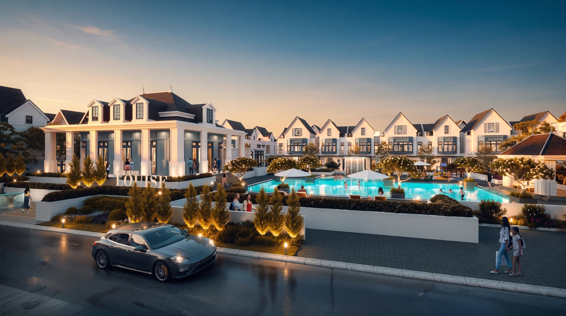 Clubhouse Cluster Louise Summarecon Serpong