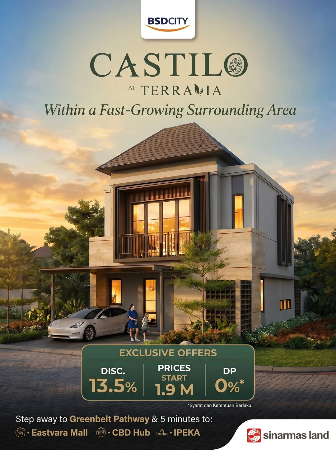 Cluster Castilo at Terravia BSD City Phase 2