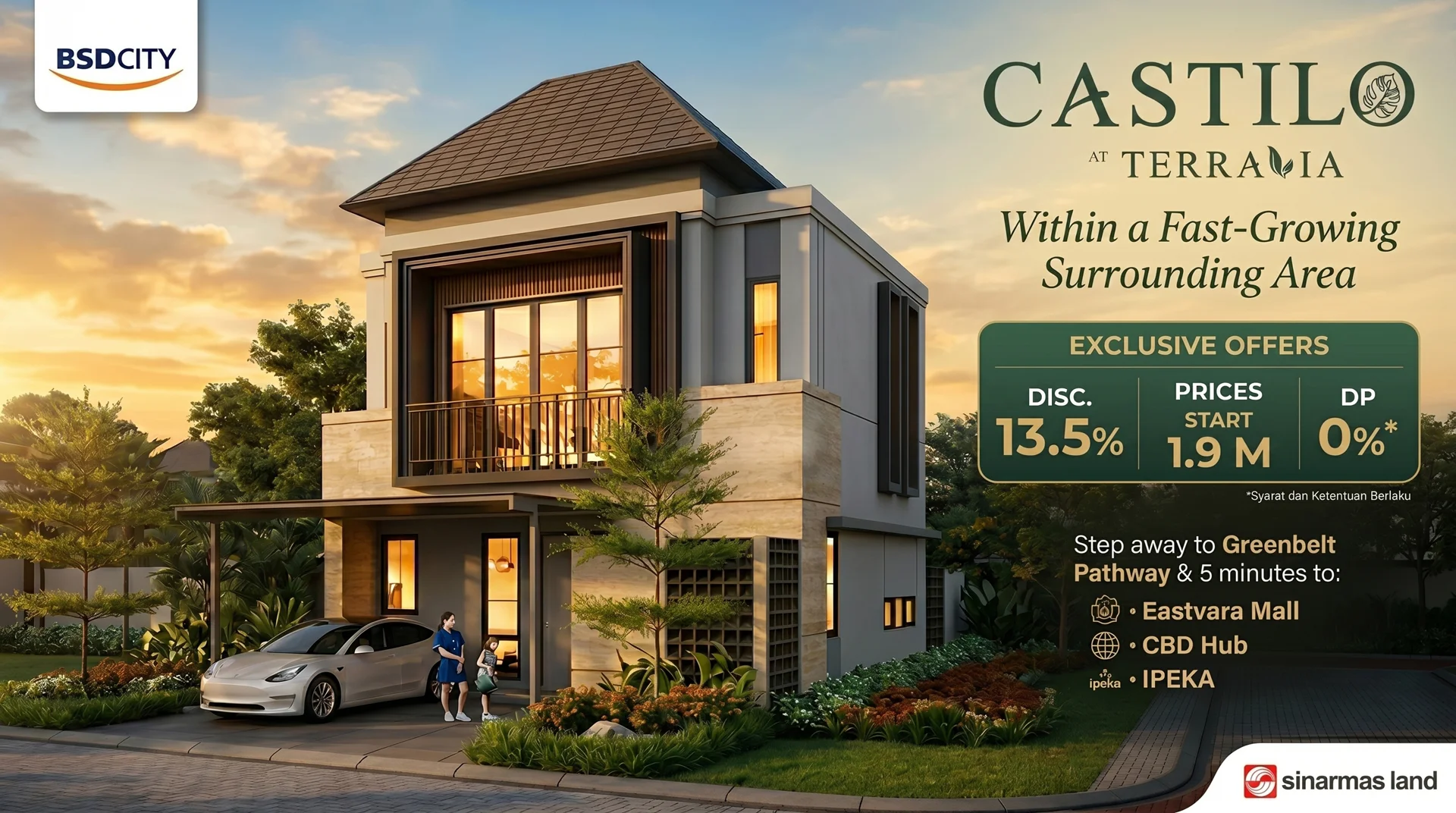 Cluster Castilo at Terravia BSD City