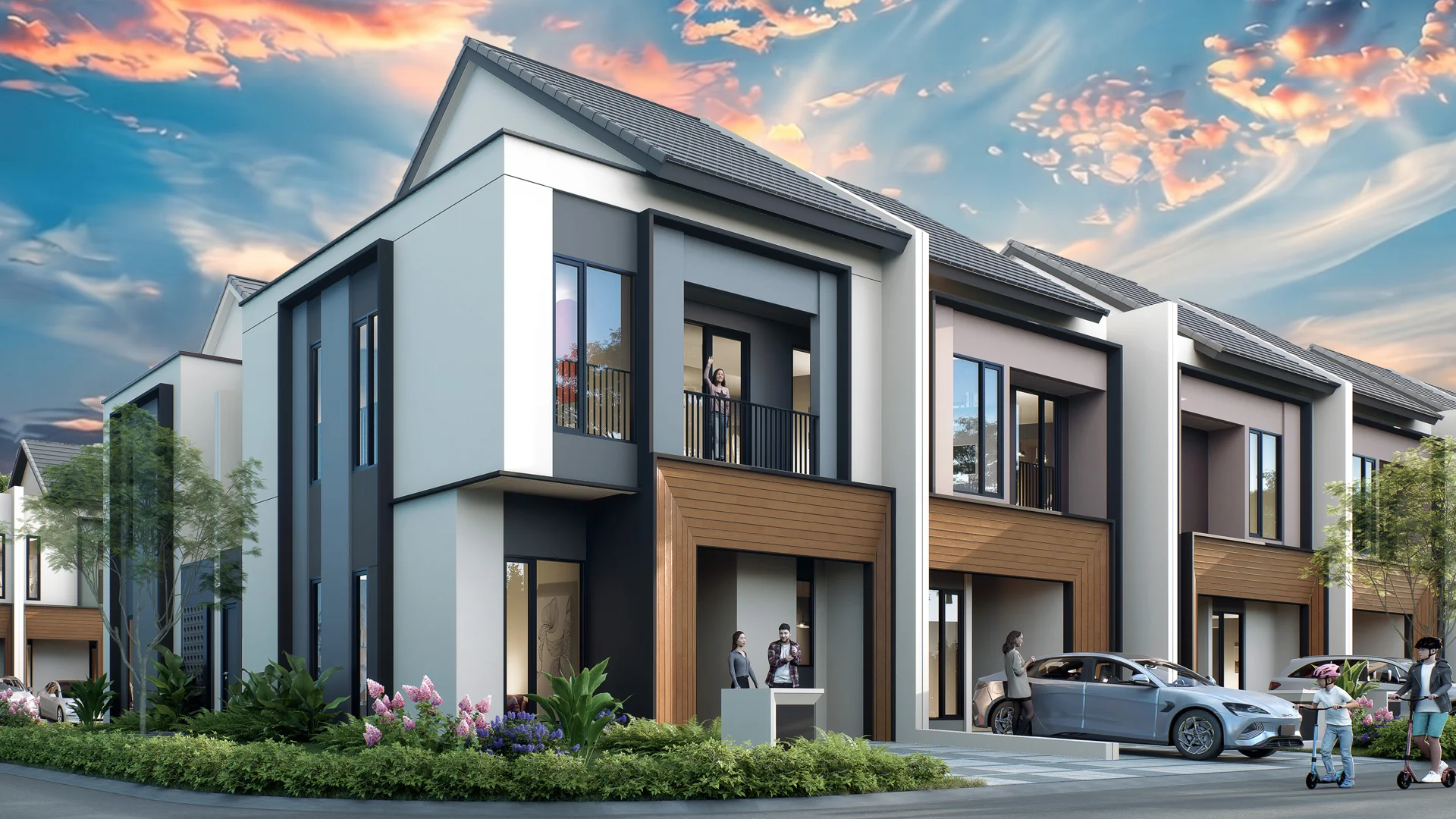 Rumah cluster VOLA di Sutera Rasuna, Alam Sutera 2