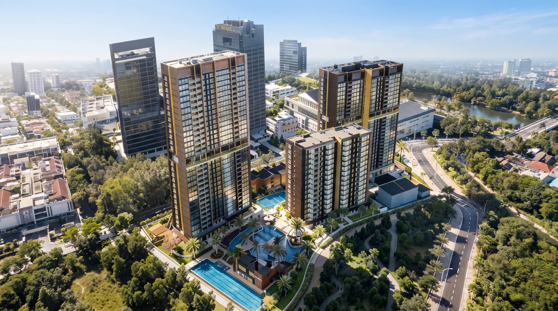 EleVee Residences Aerial View