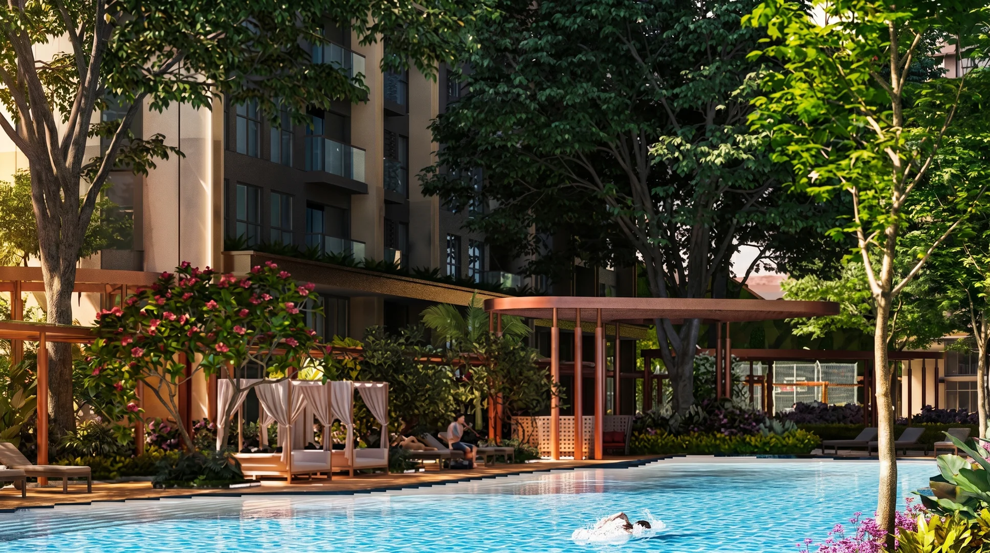 Recreational Swimming Pool Elevee Residences