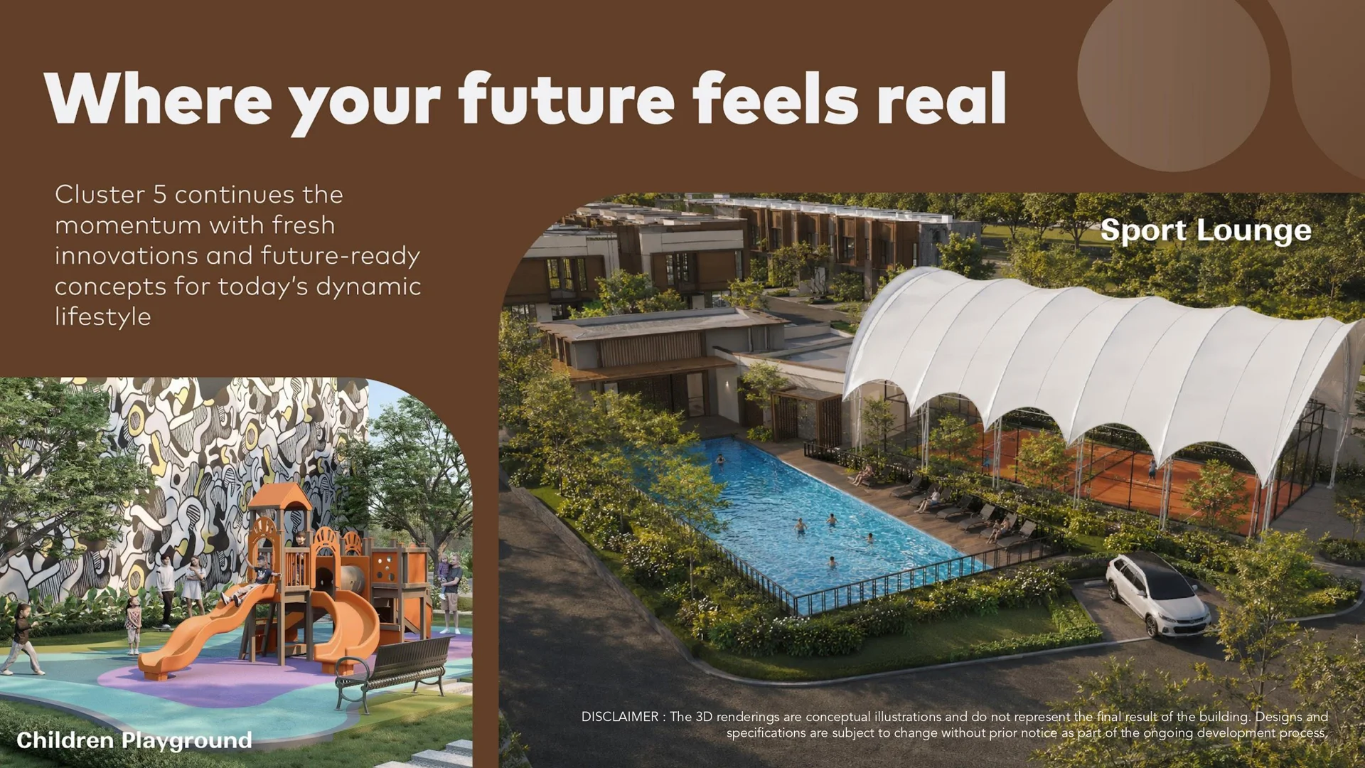Children Playground dan Sport Lounge Pool Sutera Rasuna