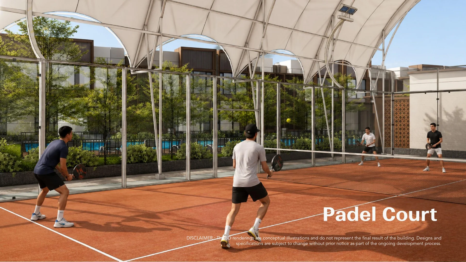 Padel Court Cluster Ryil Sutera Rasuna