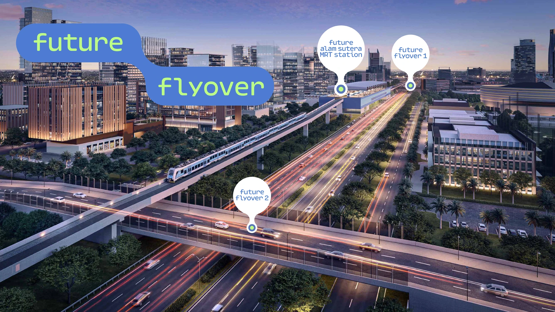 Future MRT Station & Aksesibilitas Sutera Rasuna Alam Sutera 2
