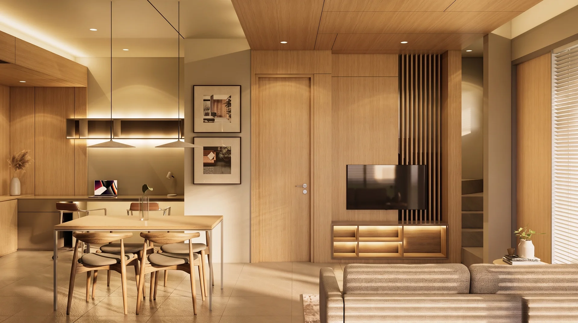 Living Room Minimalis IZZI BSD