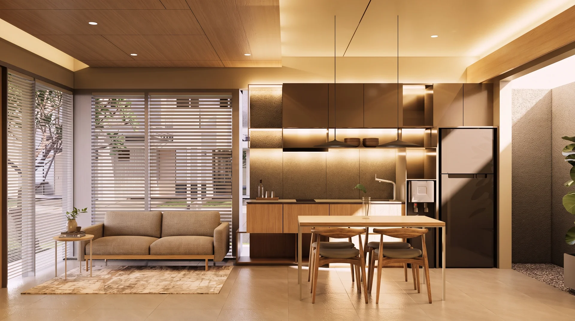 Open Space Living Room Cluster IZZI BSD