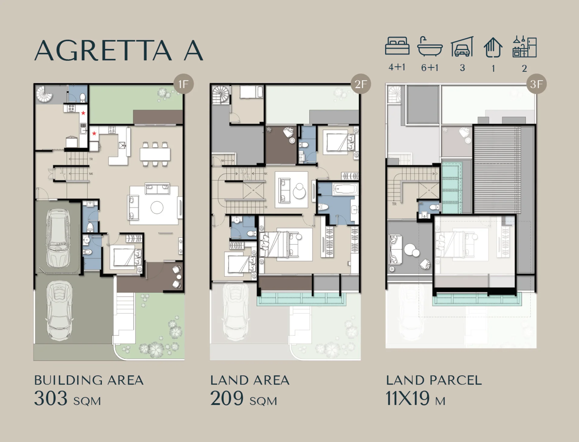 Layout Agretta Type A 11x19