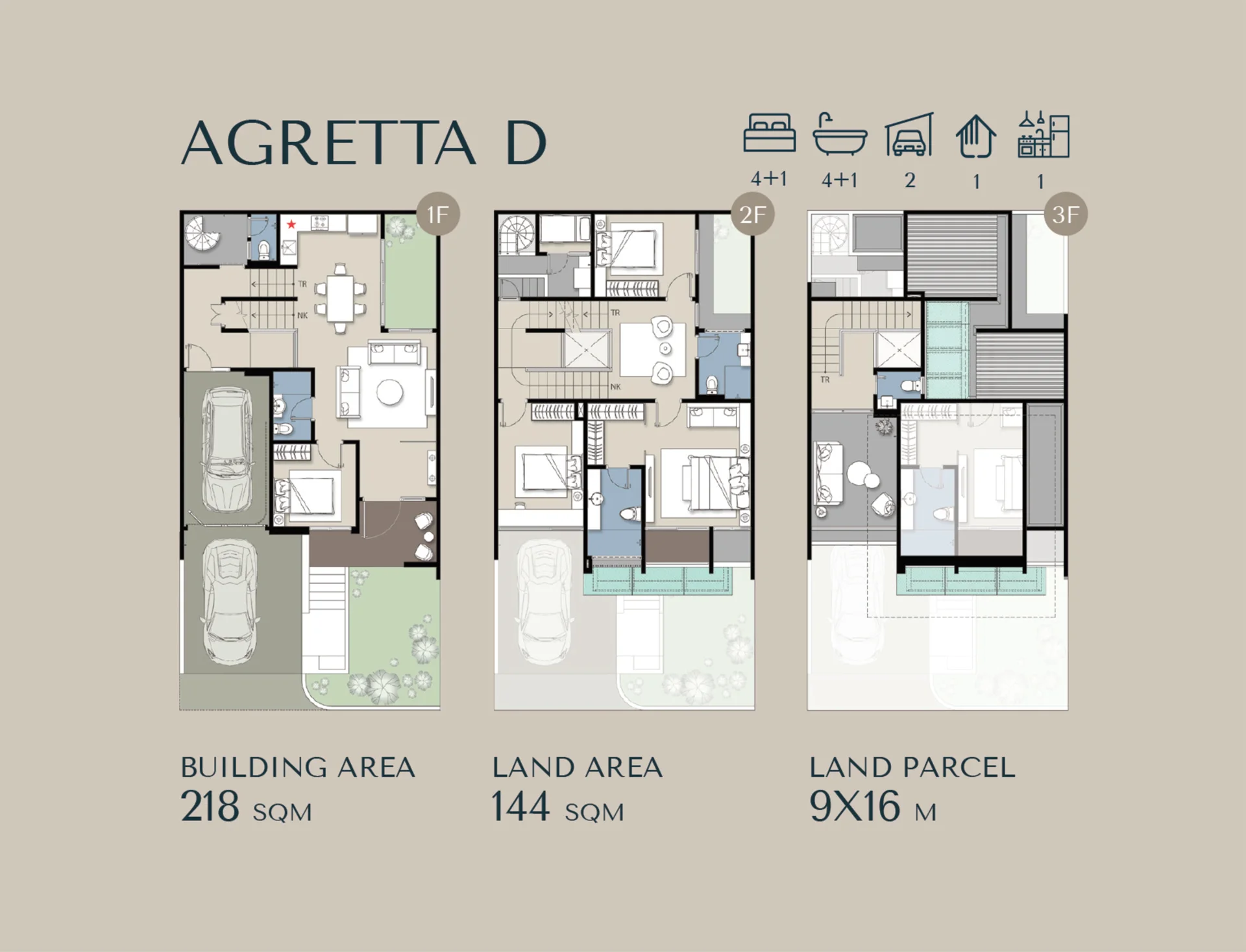 Layout Agretta Type D 9x16