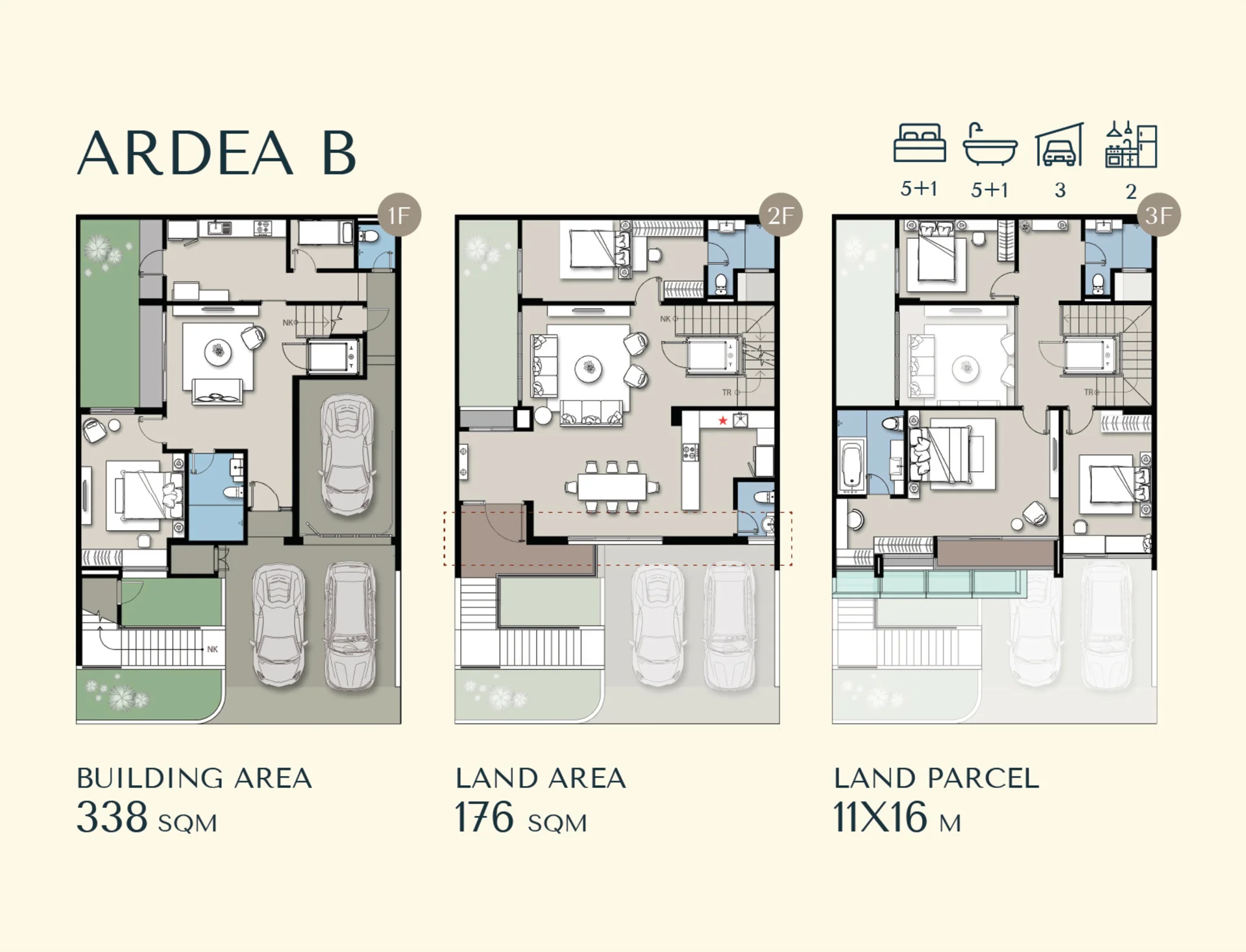 Layout Ardea Type B 11x16