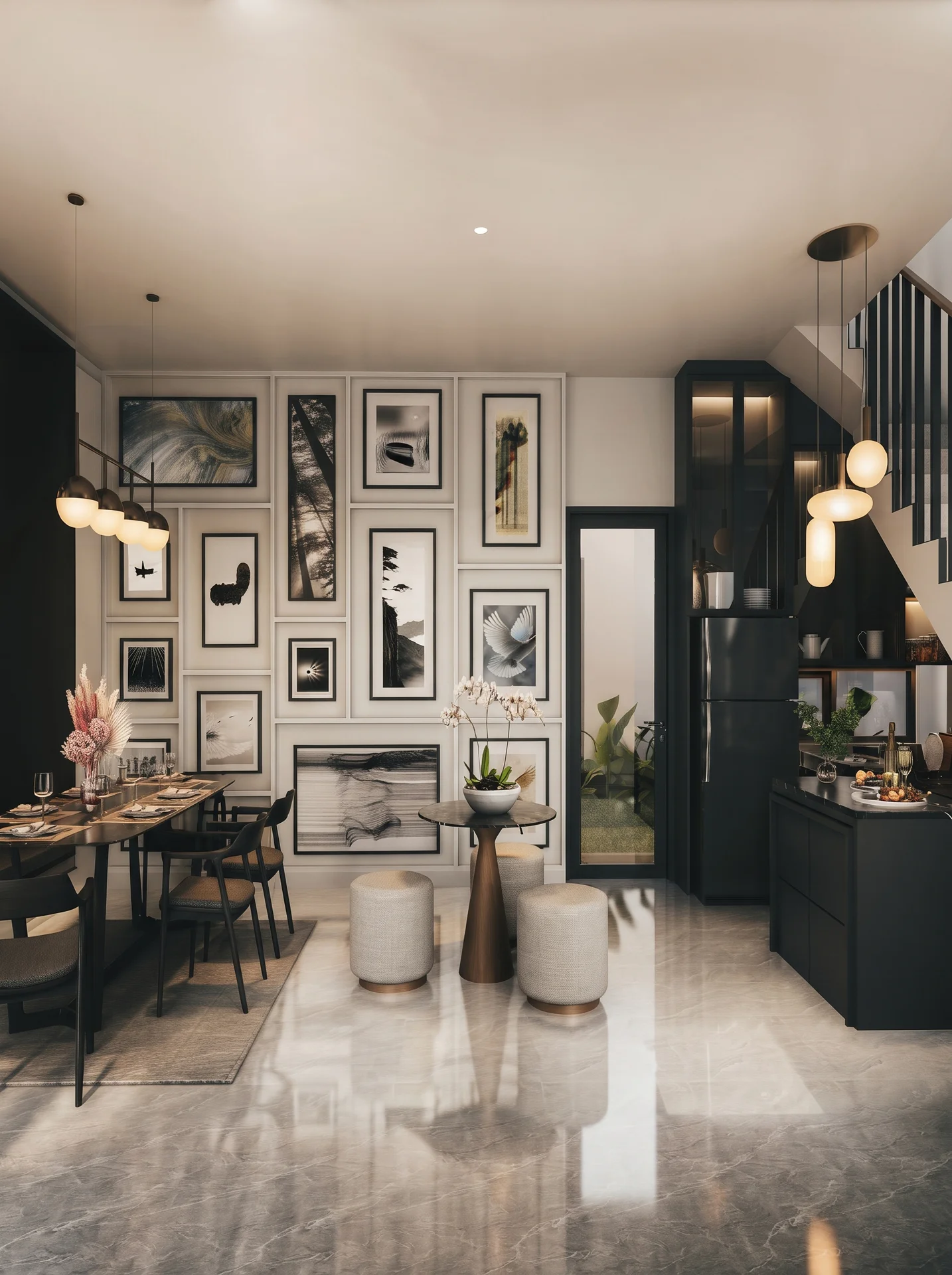 Interior Living Room Cluster Vola Sutera Rasuna Alam Sutera 2