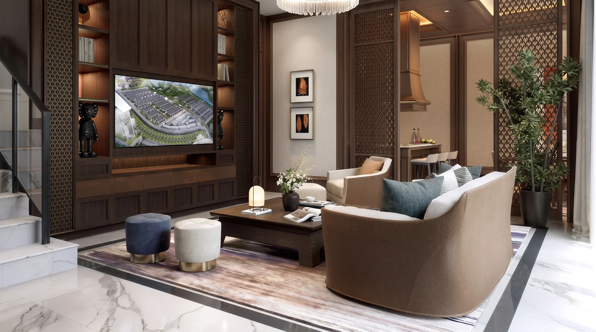 Living Room Matera Signature Gading Serpong