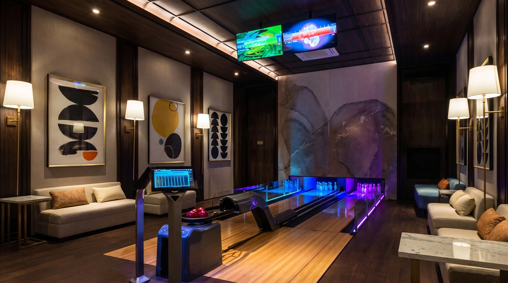 Private Bowling Alley Matera Residences Gading Serpong