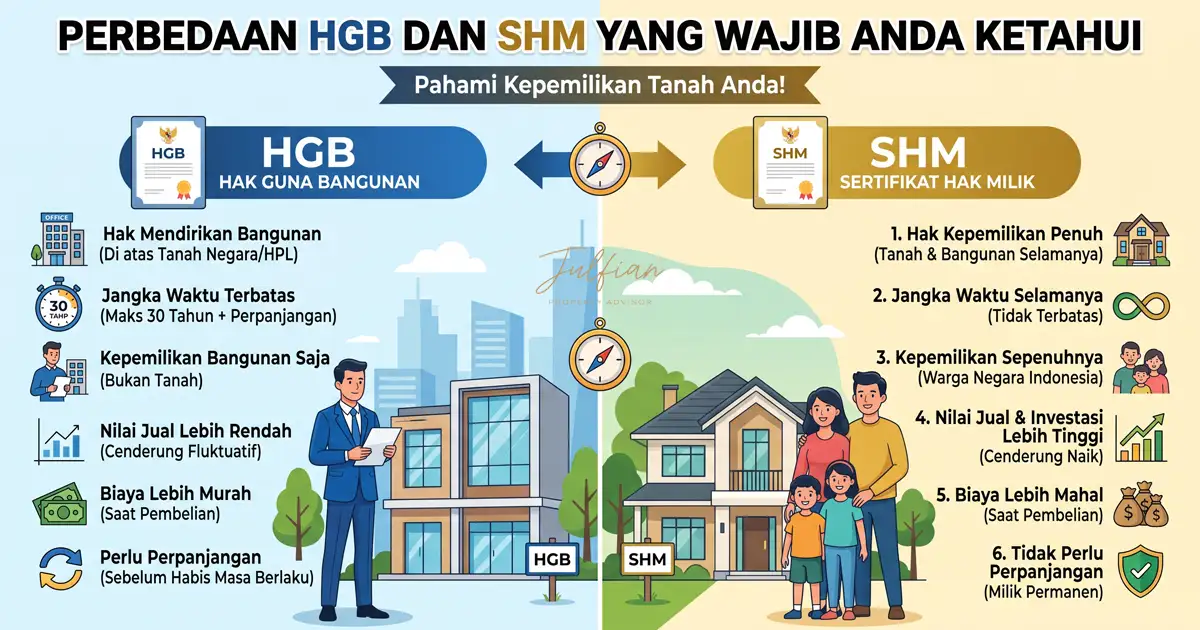 Perbedaan HGB dan SHM