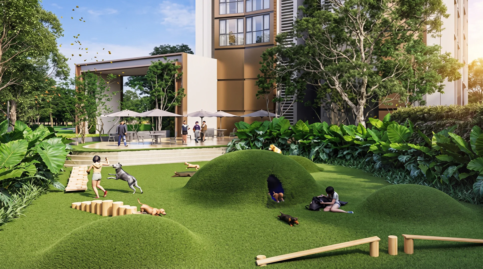 Pet Play Yard Elevee Residences