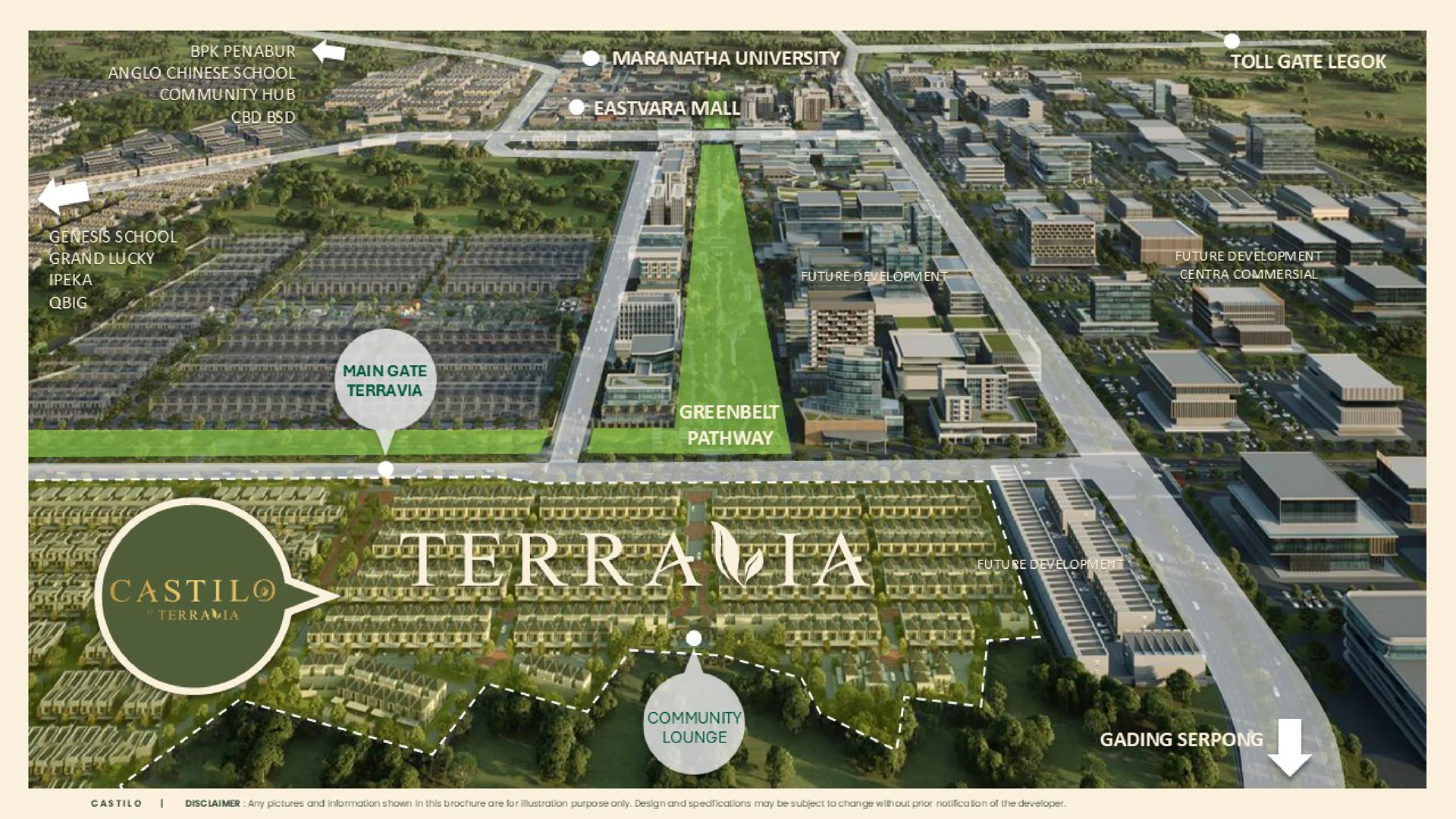 Greenbelt Pathway Terravia BSD