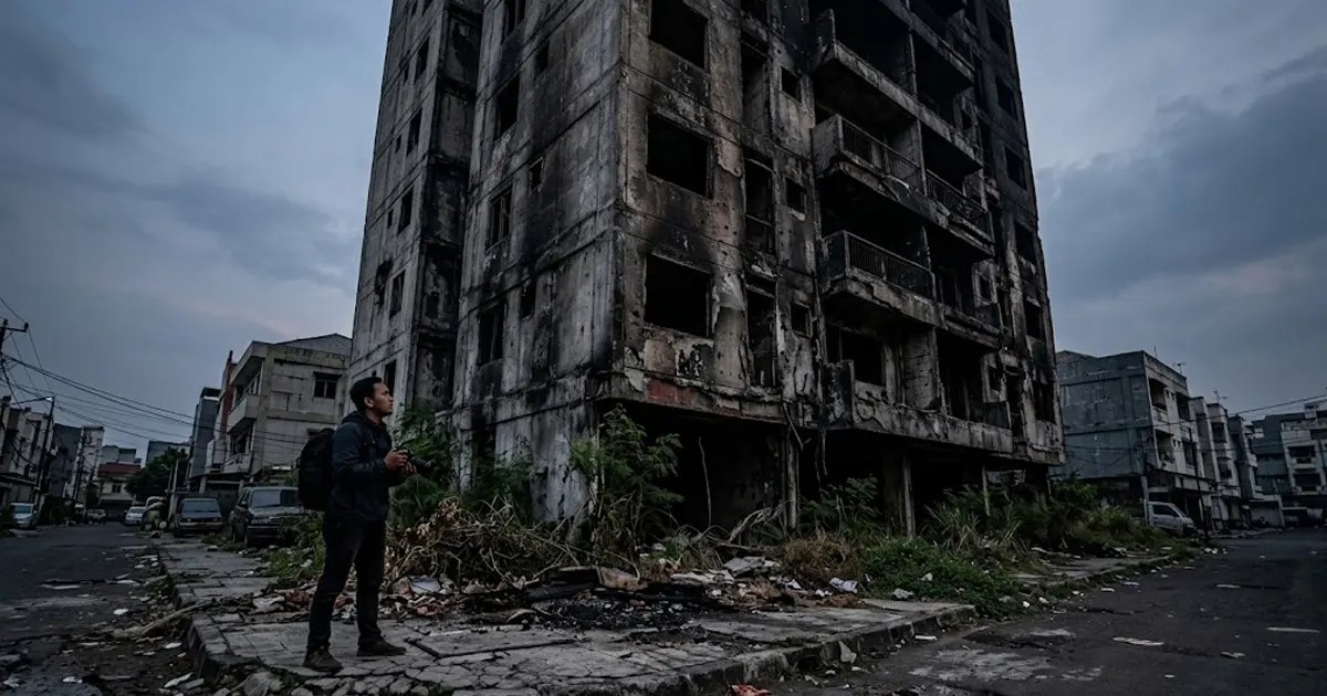 Apartemen Angker Bekas Kebakaran 98