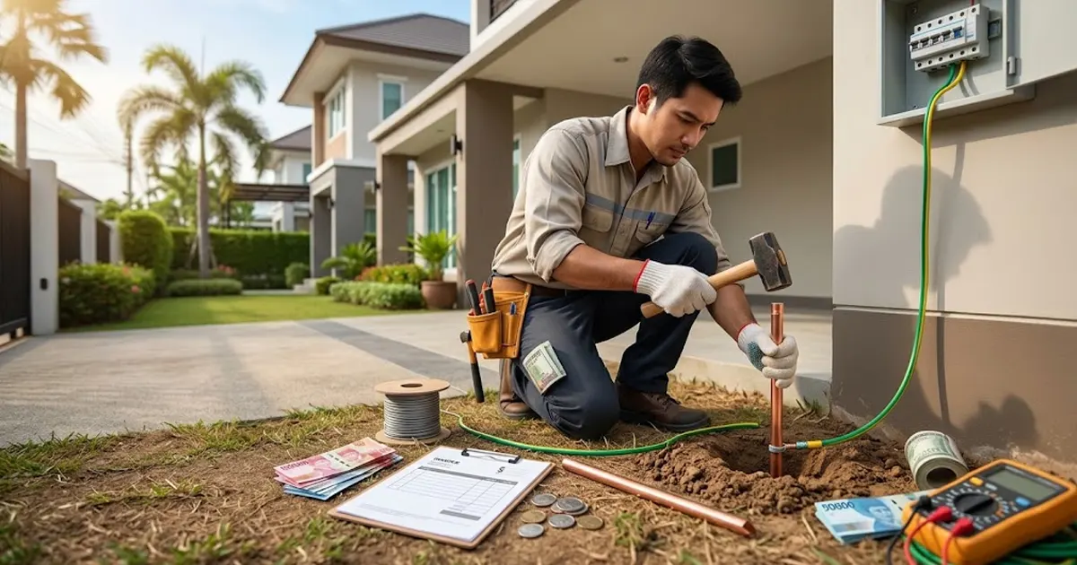 Biaya Pasang Grounding Listrik Rumah