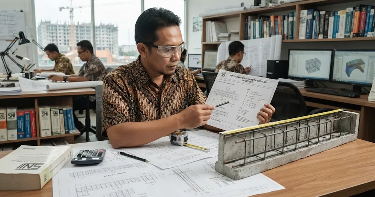 Menentukan Dimensi Balok Berdasarkan SNI