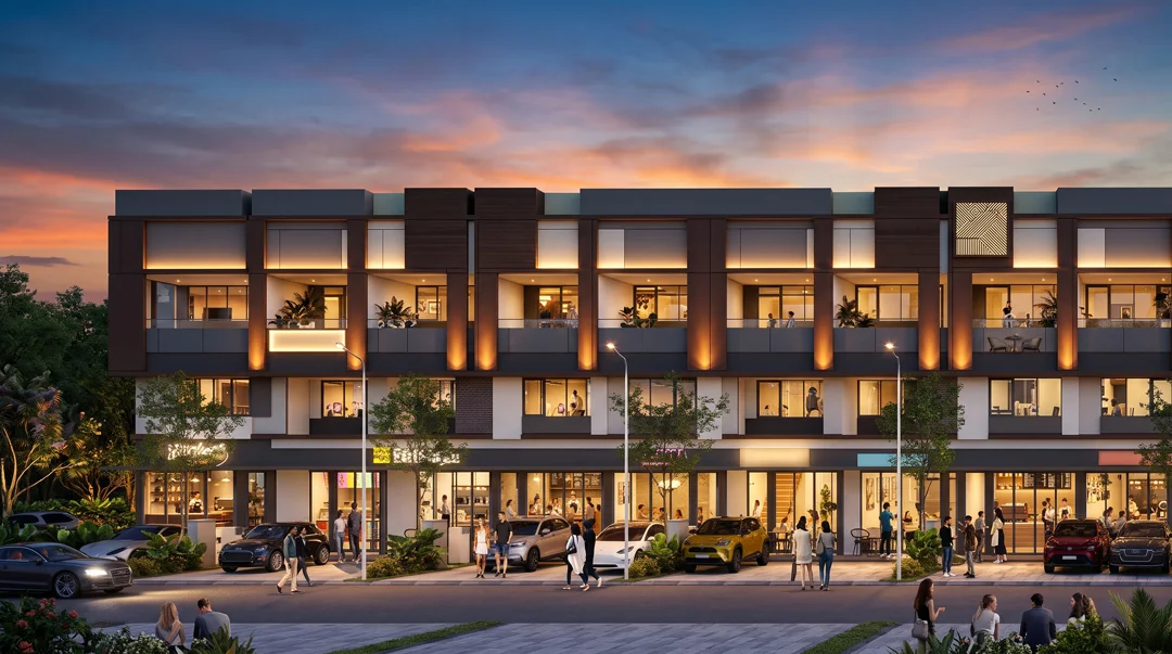 Ruko Park Serpong The Hive Teraza 3 lantai di Parkhills Boulevard