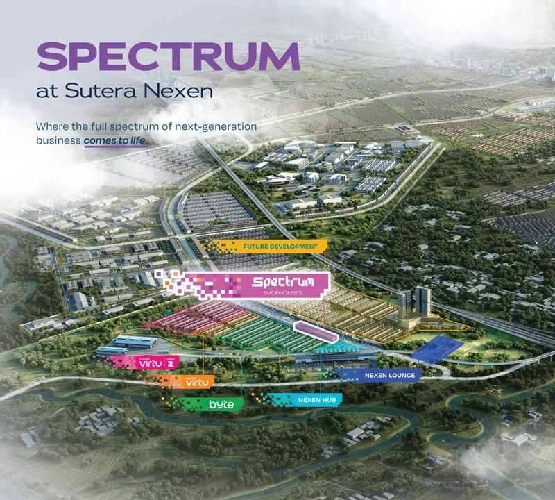 Masterplan Ruko Spectrum at Sutera Nexen