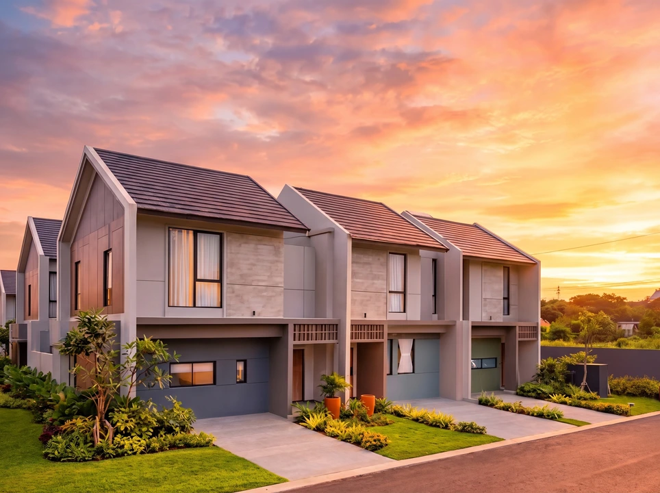 Rumah 2 lantai di cluster Virtu, Sutera Nexen