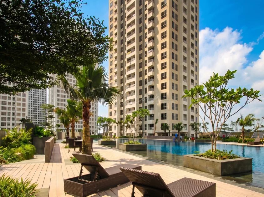 Apartemen M-Town Residence Gading Serpong 3BR Fully Furnished View Pool - Foto 1